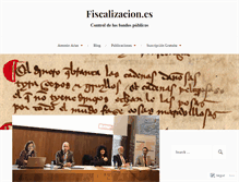 Tablet Screenshot of fiscalizacion.es